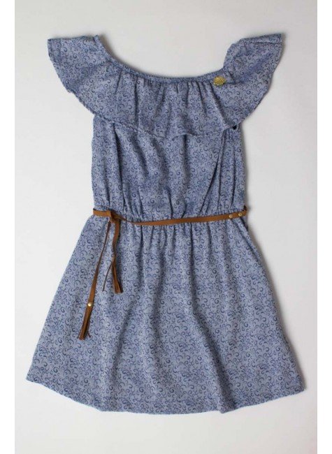 modelo de vestido jeans infantil