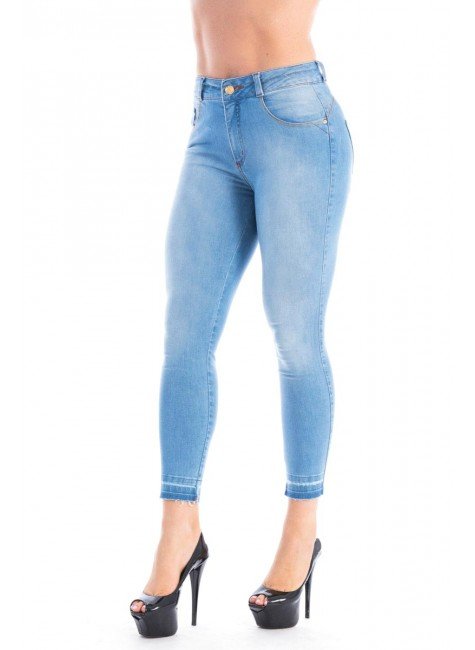calça jeans biotipo cintura alta