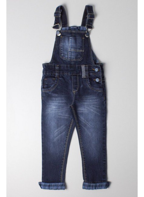 jardineira calça jeans infantil