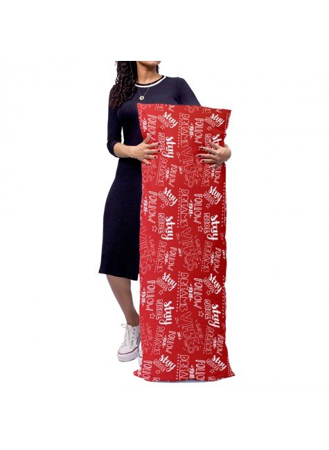 almofada gigante palavras vermelho mdecore alg0078 2