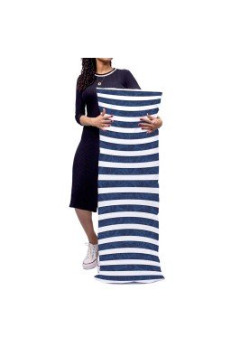 almofada gigante listrada azul mdecore alg0092 2