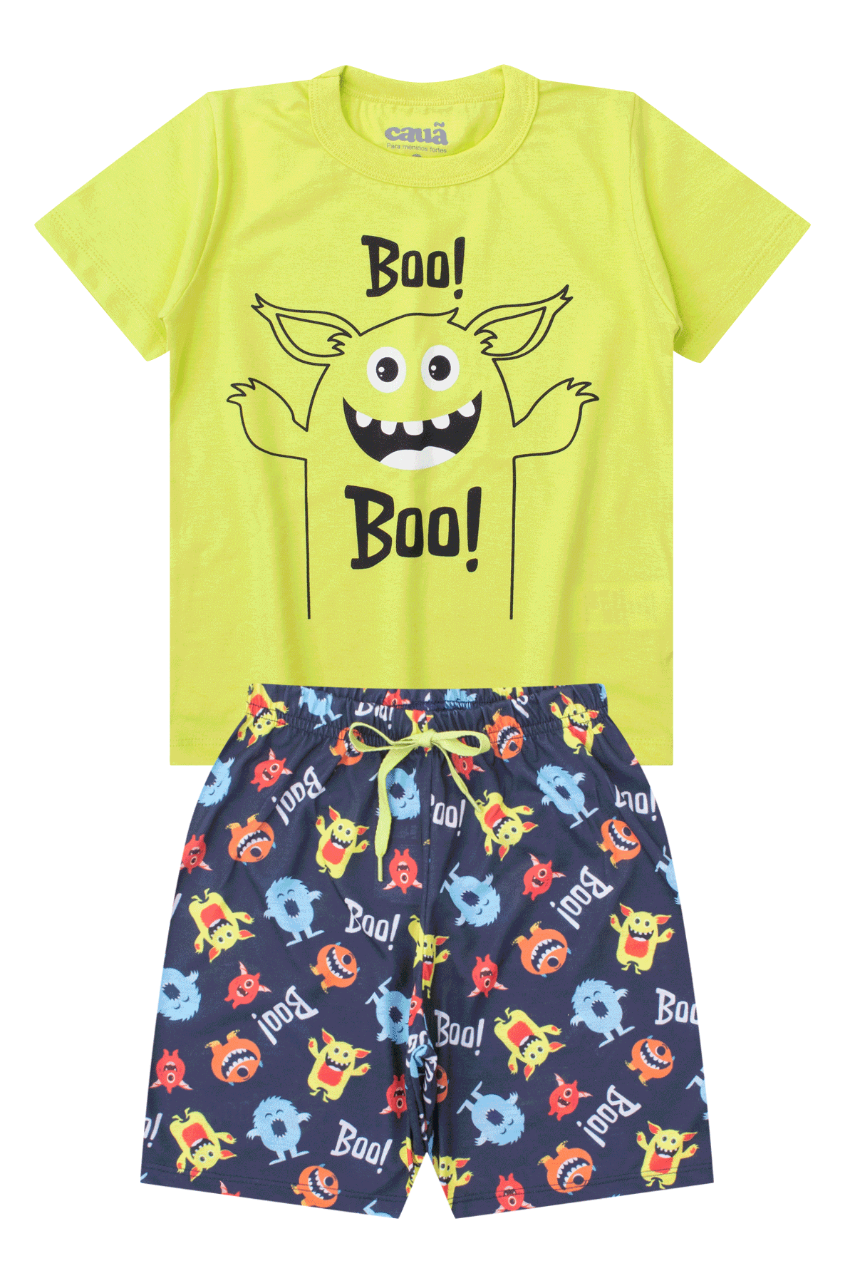 Pijama Infantil Menino Verde Caua M Pijama Infantil Menino Verde Caua M