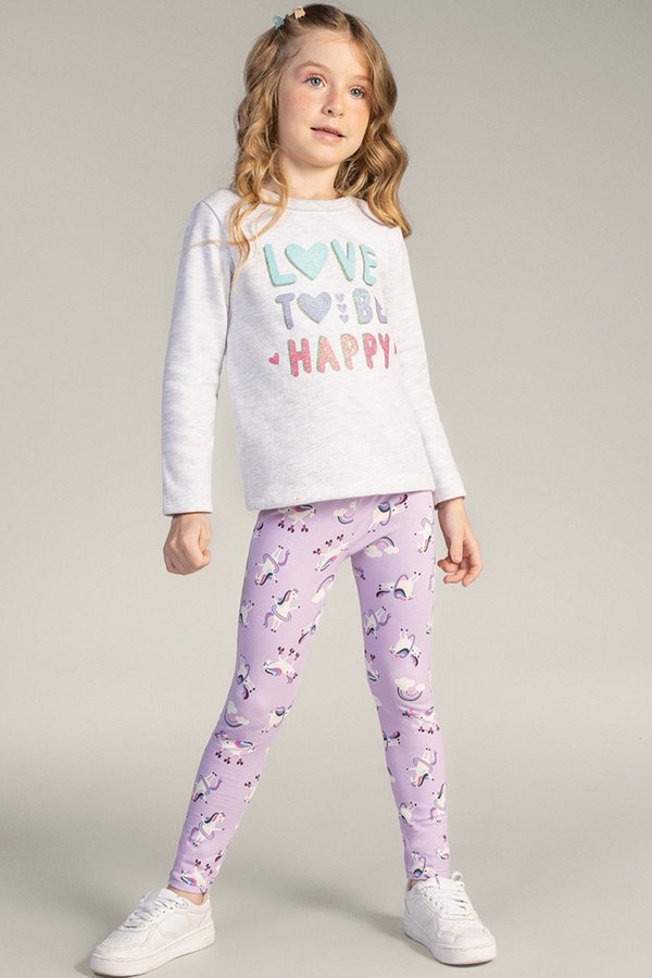 Legging Infantil Brandili com Pelucia