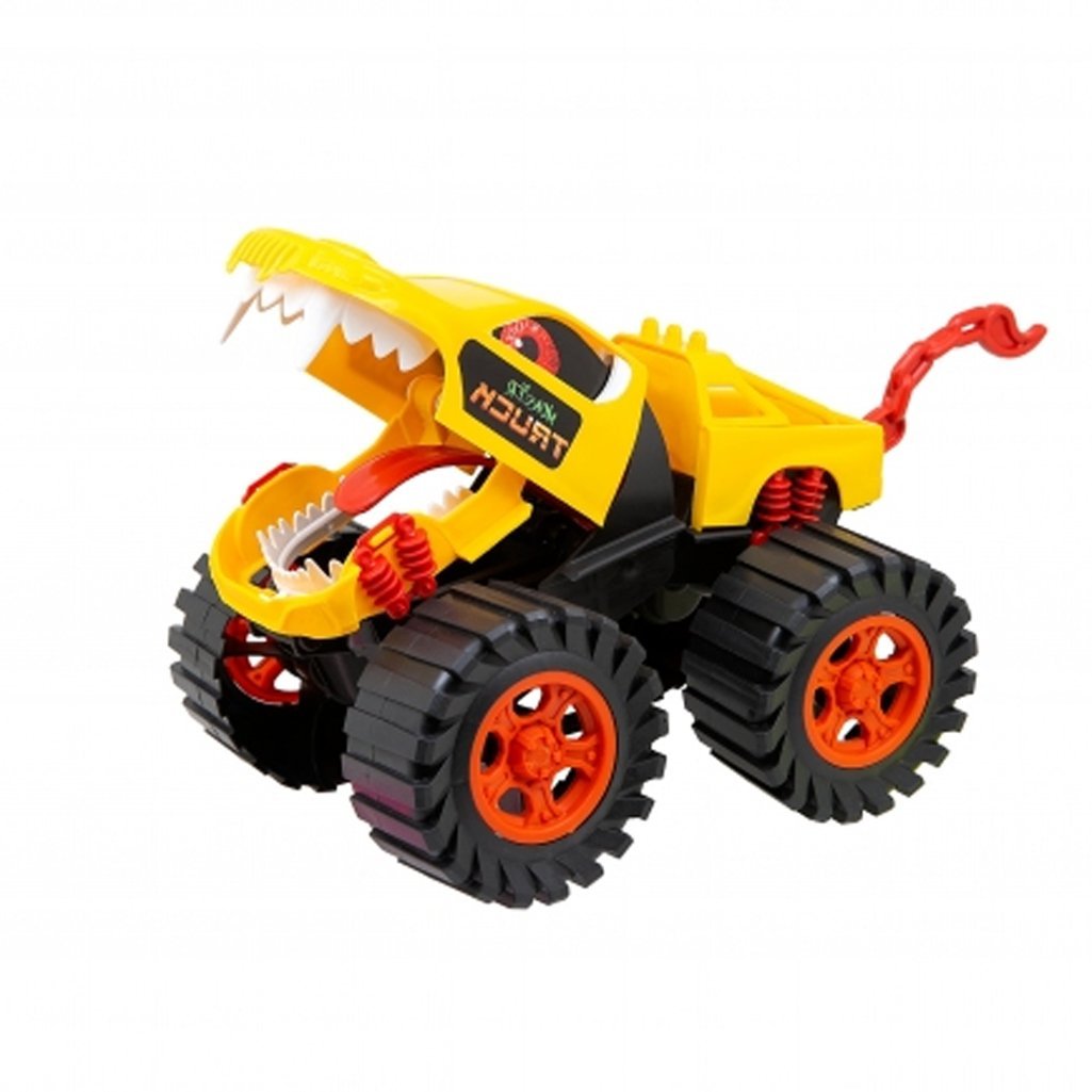 Brinquedo Monster Truck Tiger Carrinho Miniatura Picape Fric o 29 5cm