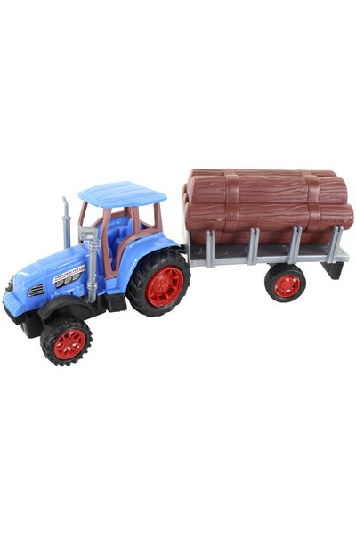Caminhão e trator rosa lindo brinquedo madeira