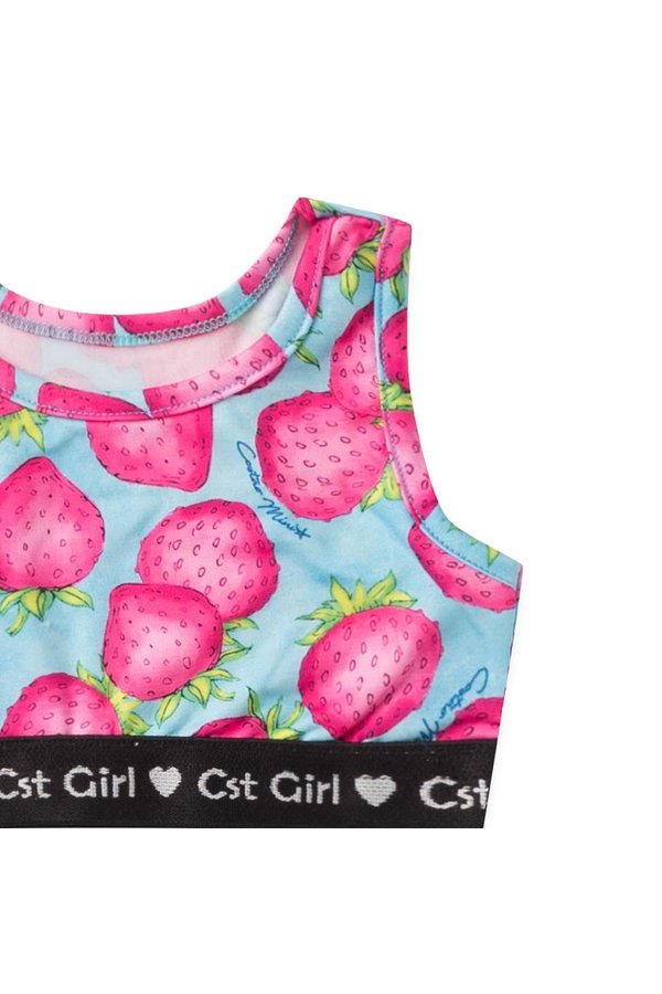 Conjunto Biquíni Uv (bikini) Infantil Praia Meninas Donuts em Promoção na  Americanas
