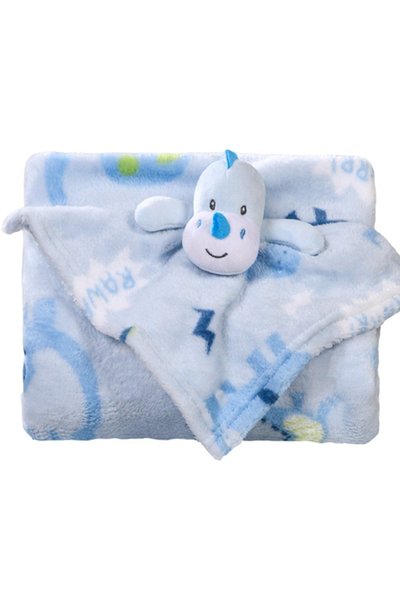 Manta Cobertor Bebê 100x75 Flannel Fleece