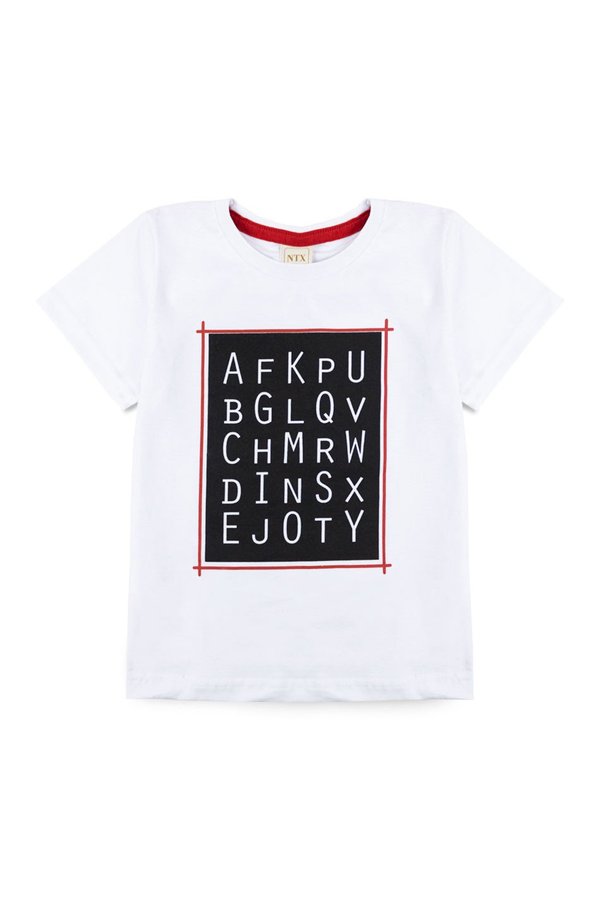 01 conjunto infantil masculino alfabeto branco 212315 ease kids