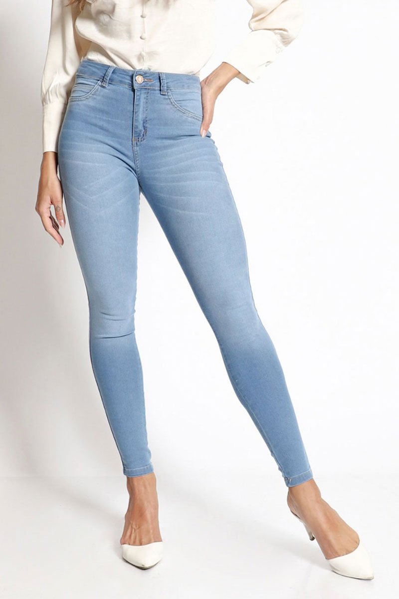 Calça jeans fashion feminina menor preço