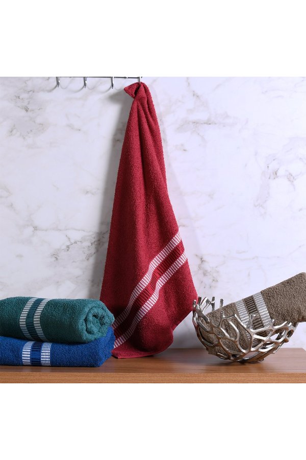 toalha de banho quebec super macia algodao 70x130 maca