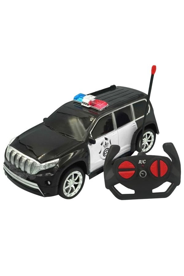 Brinquedo Infantil Carrinho De Policia Controle Remoto Luz