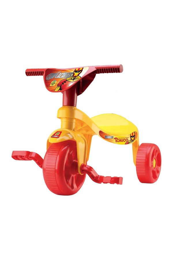 Triciclo Velotrol Infantil Carrinho Caminhao Motoca Cor Vermelho