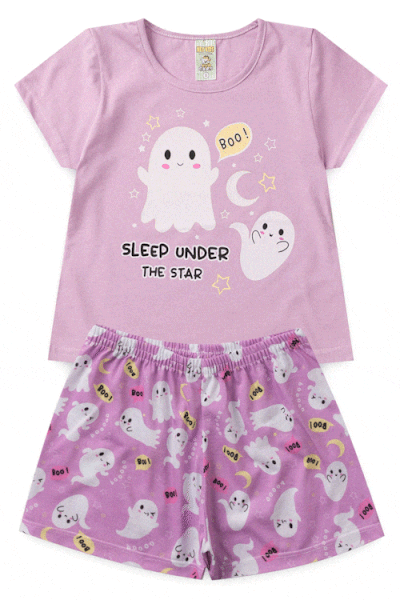 Pijama Infantil Menina Verão Dinossauro e Unicórnio 2 peças Tam 1 a 3 -  Fakini - Loja de Roupa Infantil Para Meninas, Meninos e Bebês