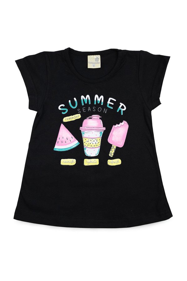04 conjunto infantil feminino summer season preto 804 labelli