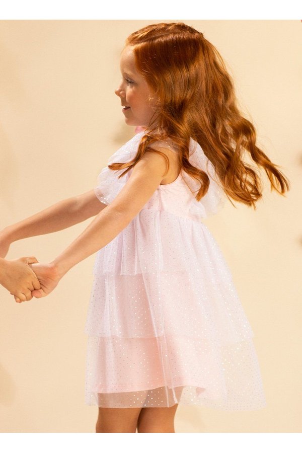 Vestido tule infantil on sale