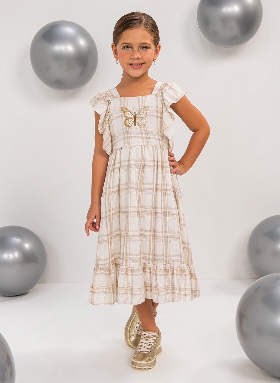 Vestido store midi infantil