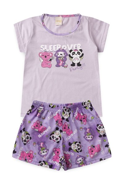 Pijama Jogo da Velha - Infantil - feminino - SVS Modas - Moda Praia