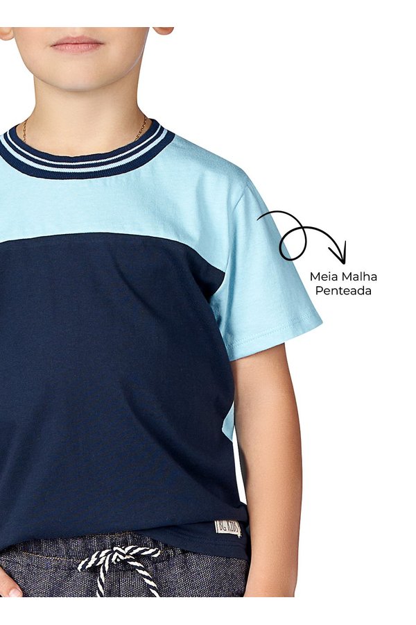 Camiseta Infantil Meia Malha - By Gus