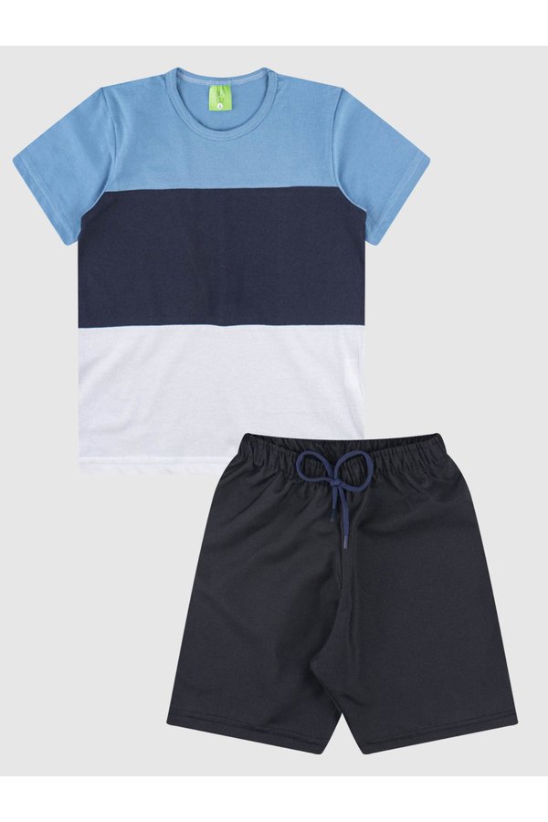210 7095 897 conjunto infantil camiseta bermuda masculino verao